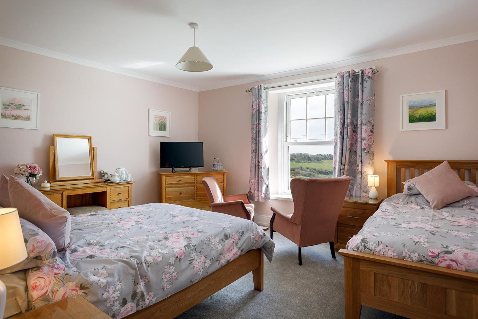Bed and Breakfast Bucklawren Farm Looe Pokoj fotografie